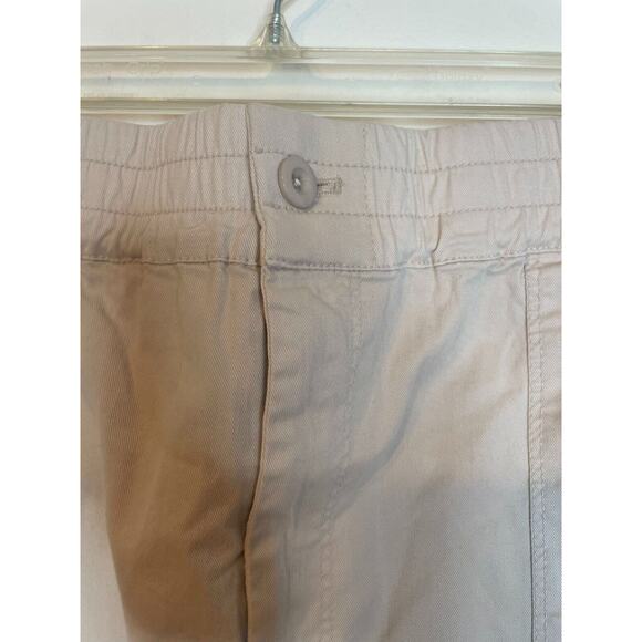 Michael Stars Womens Stretch Pockets Mini Skirts Elastic Waist Size 1X Cream - Picture 4 of 7